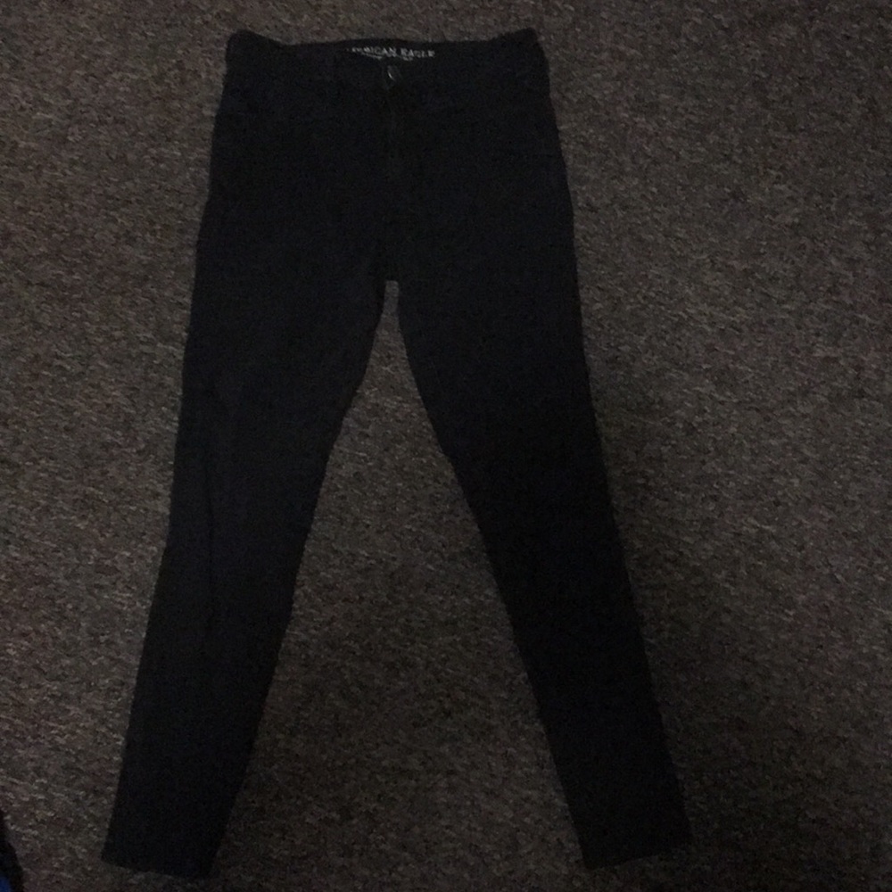 American Eagle Black Jegging